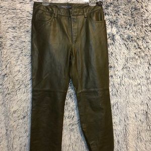 Leather pants